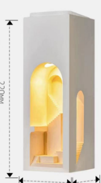  Đèn Decor Tường HRW2490-1 Right-Small 