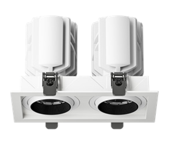  Đèn LED Hai đầu Vuông Spotlight 2*20W KNS157 