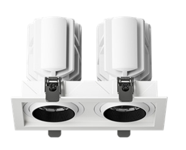  Đèn LED Hai đầu Vuông Spotlight 2*20W KNS157 