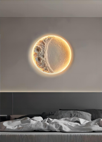  Đèn Decor Mặt Trăng Âm Tường 