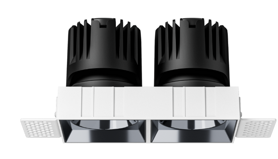 Đèn LED Spotlight Đôi Không viền KR55535-12