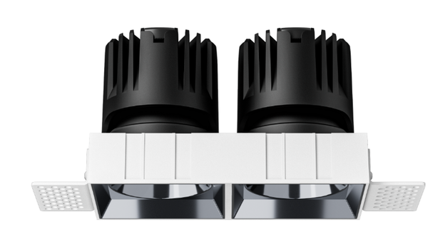  Đèn LED Spotlight Đôi Không viền KR55535-12 