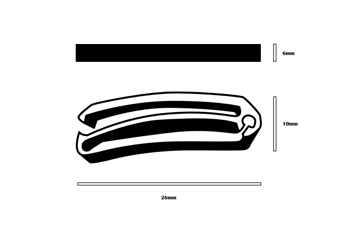 Khóa Kẹp Đôi Ray Dệt MT26-SJK