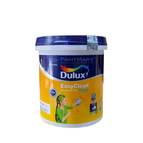 Dulux Easy Clean Lau Chùi Vượt Trội Kháng Virus 99A Bề mặt mờ