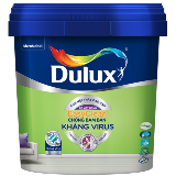 Sơn nội thất cao cấp Dulux EasyClean chống bám bẩn Kháng Virus E017B bóng