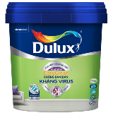 Sơn nội thất cao cấp Dulux EasyClean chống bám bẩn Kháng Virus E017B bóng