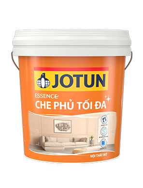 Sơn nội thất Jotun Essence che phủ tối đa mờ - Màu trắng