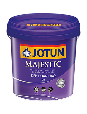 Sơn nội thất Majestic đẹp hoàn hảo mờ - Màu trắng