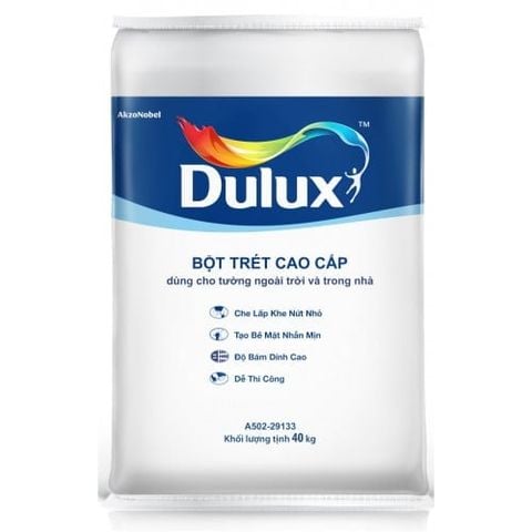 Bột trét cao cấp trong và ngaoif trời Dulux A502 - 40kg