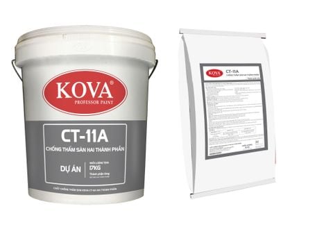 Chất chống thấm cao cấp Kova CT-11A Plus sàn 2 thành phần