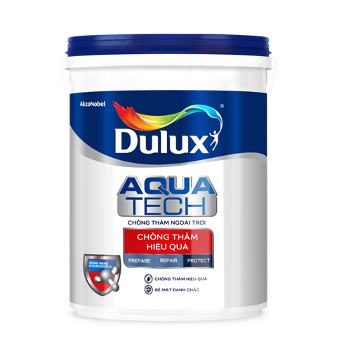 Sơn chống thấm sàn Dulux Aquatech Max V910 màu xám nhạt