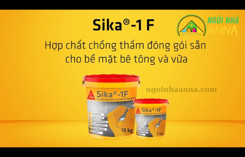 Sika®-1 F - Hợp chất chống thấm cho bề mặt bê tông và vữa