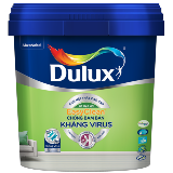 Sơn nội thất cao cấp Dulux EasyClean chống bám bẩn kháng Virus E016M mờ
