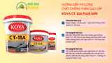 Chất chống thấm cao cấp Kova CT-11A Plus sàn 22kg