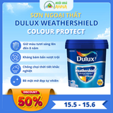 Sơn ngoại thất cao cấp Dulux Weathershield Colour Protect E015 mờ