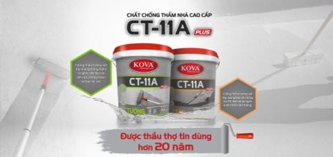 Chất chống thấm cao cấp Kova CT-11A Plus sàn 5kg