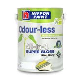 Sơn nội thất Nippon Odourless All - in - 1 Siêu bóng (không mùi)