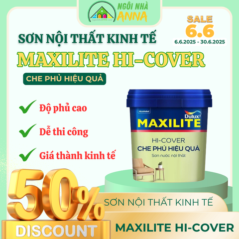 Sơn nội thất Maxilite che phủ hiệu quả MK14
