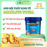 Sơn nội thất Maxilite Total 30C bề mặt mờ
