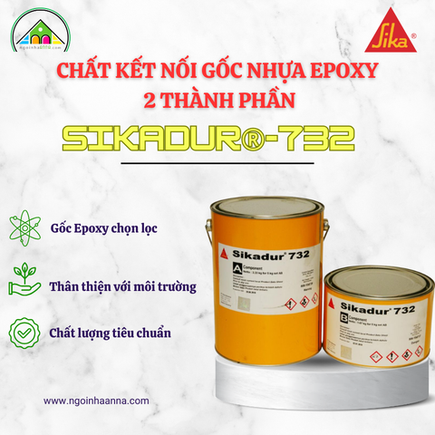 Sikadur®-732 - Chất kết nối bê tông gốc nhựa epoxy 2 thành phần