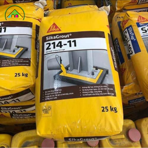 Vữa rót gốc xi măng SikaGrout®-214-11
