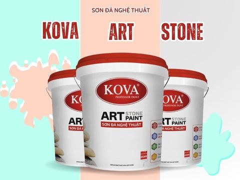 Sơn đá nghệ thuật KOVA Art Stone - 5kg
