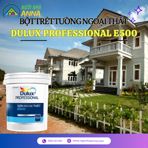 Sơn ngoại thất Dulux Professional E500