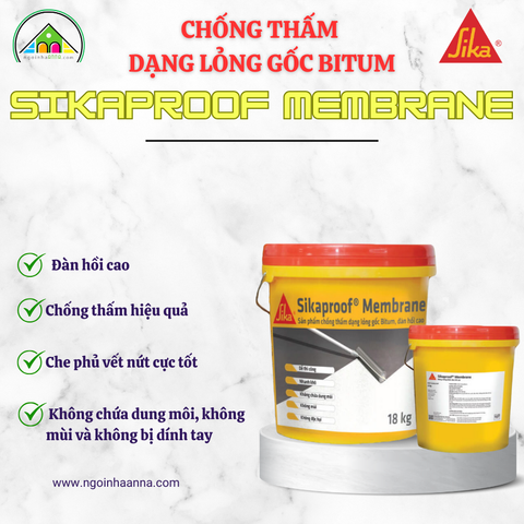 SikaProof® Membrane - Chống thấm đàn hồi dạng lỏng