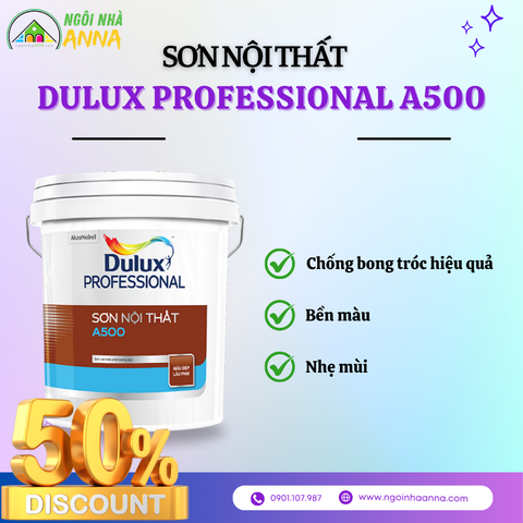 Sơn nội thất Dulux Professional A500