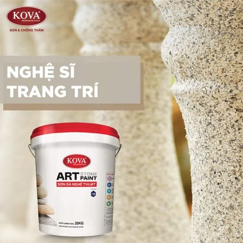 Sơn đá nghệ thuật KOVA Art Stone - 5kg