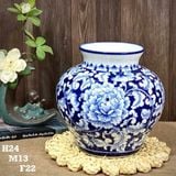  Bộ đôi bình vẽ phù dung LHCEVN-9040 
