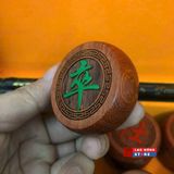  Bộ quân cờ gỗ trắc, bàn cờ da LH-WO0002VN 