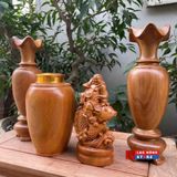  [Combo 4] Tượng Di lặc, lộc bình và hộp chè LHWO-0008VN 