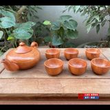  [Combo 3] Bộ ấm chén, hộp chè, hộp giấy ăn LHWO-0009VN 
