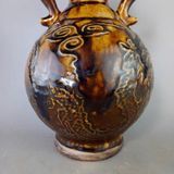  Bình gốm sứ hoạ tiết rồng LHCECN-9135 