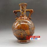  Bình gốm sứ hoạ tiết rồng LHCECN-9135 