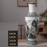  Bình gốm vẽ vàng thủ công  LHCECN-9172 