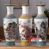  Bình gốm vẽ vàng thủ công  LHCECN-9172 