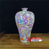  Bình gốm họa tiết ngàn hoa LHCECN-9179 