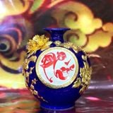  Bình hút lộc dát vàng chữ Phúc LHCEVN-9043 