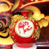  Bình hút lộc dát vàng chữ Phúc LHCEVN-9043 