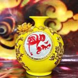  Bình hút lộc dát vàng chữ Phúc LHCEVN-9043 