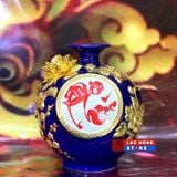  Bình hút lộc dát vàng chữ Phúc LHCEVN-9043 