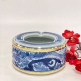  Gạt tàn gốm sứ Bát tràng bọc đồng vàng LHCEVN-9052 