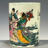  Cốc gốm cổ hạo tiết Bát Tiên Vượt Biển LHCEVN-9055 