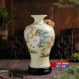  Mai Bình gốm sứ Bát Tràng họa tiết Mã Đáo Thành Công LHCEVN-9058 
