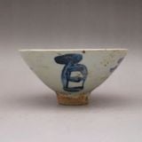  Bát Gốm Men Xanh Hoa Họa Tiết Phúc Như Đông Hải LHCEVN-9065 