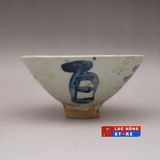  Bát Gốm Men Xanh Hoa Họa Tiết Phúc Như Đông Hải LHCEVN-9065 