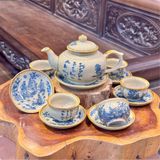  Bộ ấm chén trúc lâm thất hiền LHCEVN-9077 