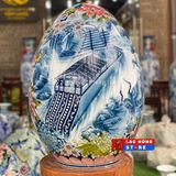  Trứng tài lộc gốm sứ nhị cảnh LHCEVN-9091 